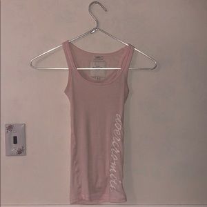 Abercrombie Pink Stretch Tank